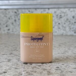 SUPERGOOP! Protec(tint) Daily SPF Tint SPF 50 Sunscreen Skin Tint with Ectoin